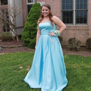 Sherri Hill Tiffany Blue PROM